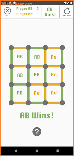 Generic Dots and Boxes! screenshot