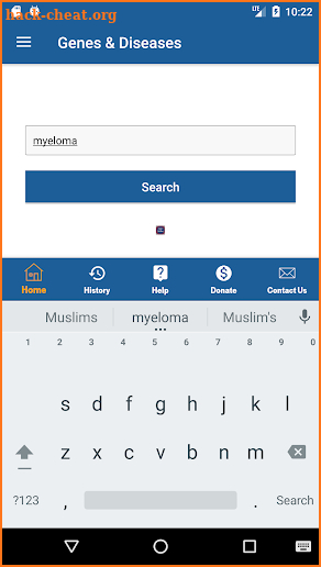 Genes & Diseases screenshot