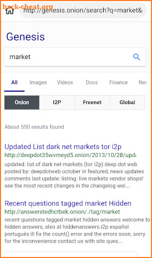 Genesis Search | Onion Search Engine | Deep Web screenshot