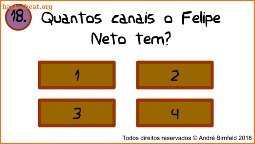 Gênio Quiz Felipe Neto screenshot