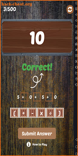 Genius Child (math game) screenshot