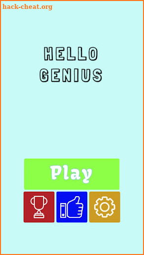 Genius Game | Brain Game | Math Game | Simple Game screenshot