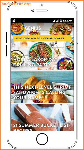 Genius Kitchen - Recipes & Cooking Guide screenshot