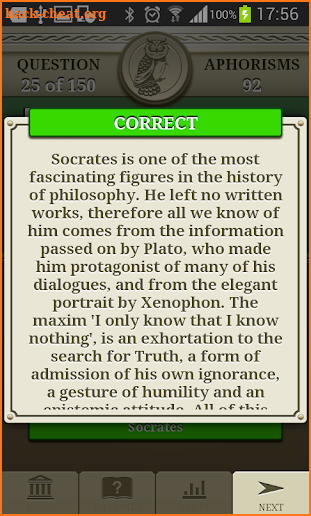 Genius Philosophy Quiz screenshot