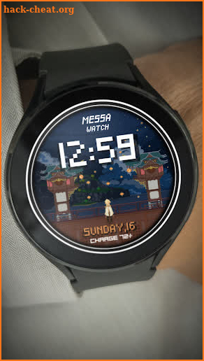 Genshin Pixel Watch Face screenshot