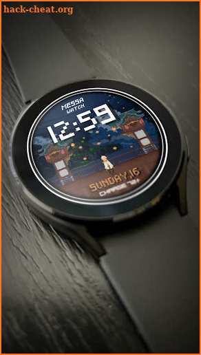 Genshin Pixel Watch Face screenshot