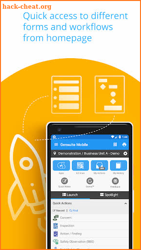 Gensuite Mobile screenshot