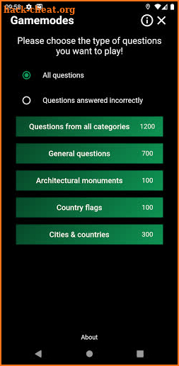 Geo-Quiz screenshot