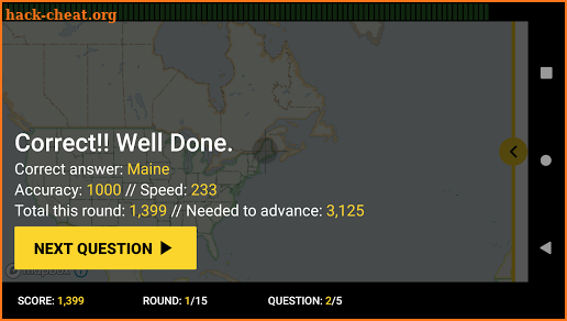 GeoBee Challenge screenshot