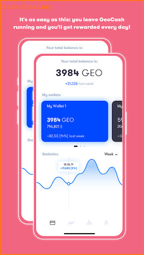 GeoCash screenshot