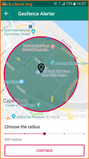 Geofence Alerter screenshot
