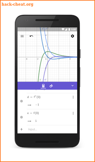 GeoGebra CAS Calculator screenshot