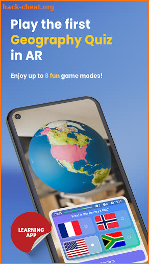 GeoGeek AR - Geography Quiz screenshot