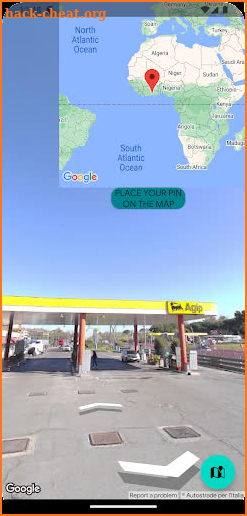 Geoguessrgame screenshot