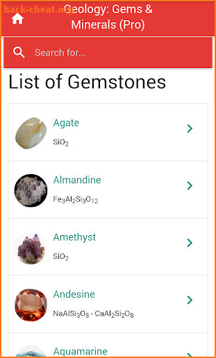 Geology: Gems & Minerals (Pro) screenshot