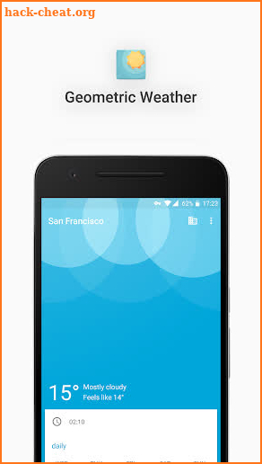 Geometric Weather screenshot
