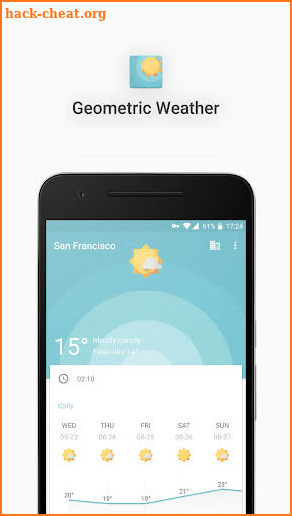 Geometric Weather screenshot