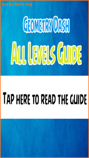 Geometry Dash G.D All Levels Guide screenshot