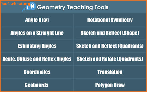 Geometry Teaching Tools screenshot