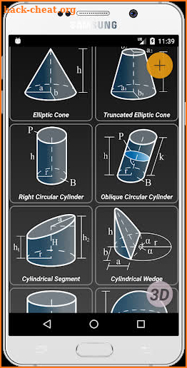 Geometryx: Geometry - Calculator screenshot