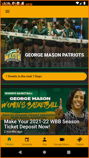 George Mason Patriots screenshot