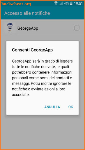 GeorgeApp screenshot