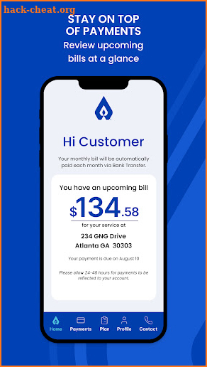 Georgia Natural Gas screenshot