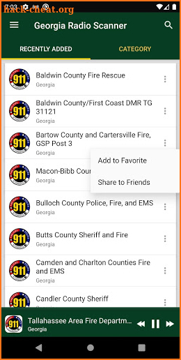 Georgia Scanner Radio 🇺🇸 USA screenshot