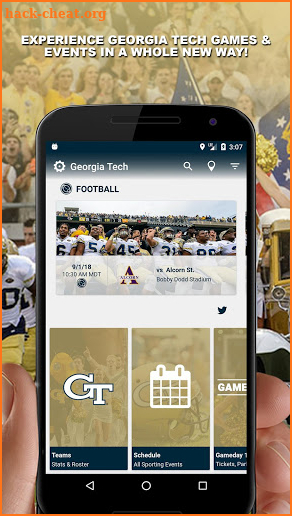 Georgia Tech Gameday screenshot