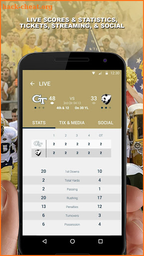 Georgia Tech Gameday screenshot