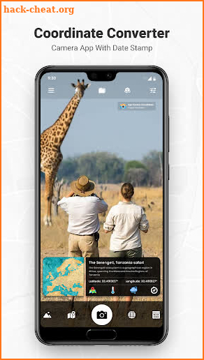 Geotag Photos: Camera Location screenshot