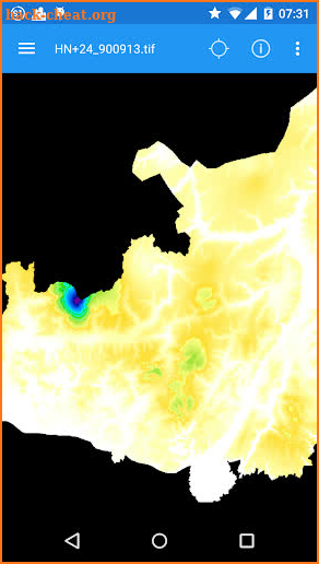 GeoTiff Maps screenshot