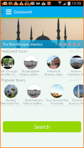 Geotourist screenshot