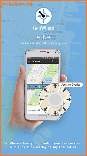 GeoWhere Fake Location Spoofer screenshot