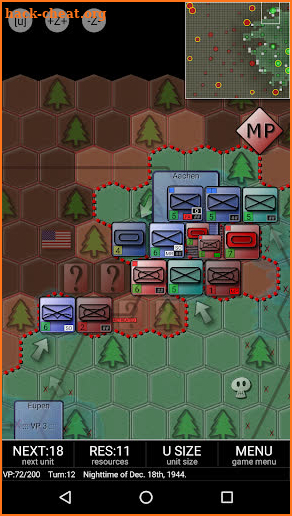 German Ardennes Offensive 1944 screenshot