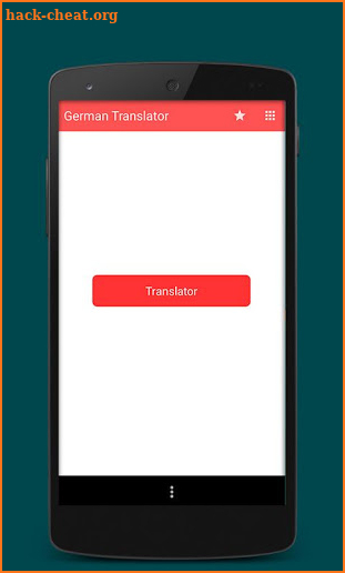 German English Translator screenshot