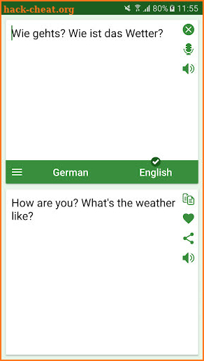 German English Translator screenshot