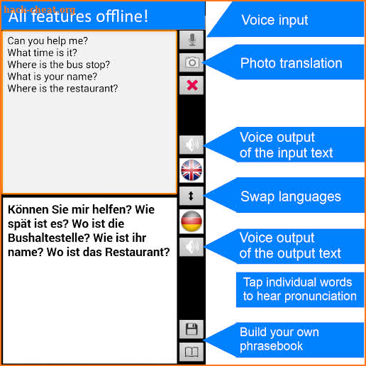 German Offline Translator Pro screenshot