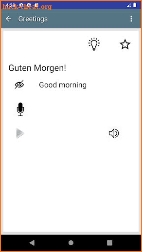 German phrases - learn German language screenshot