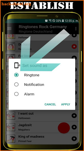 German Rock Ringtones screenshot