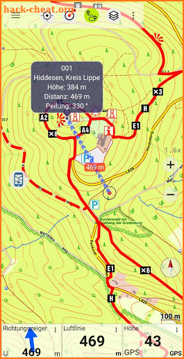 German Topo Maps screenshot