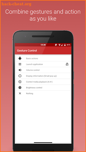 Gesture Control - Pro Key screenshot