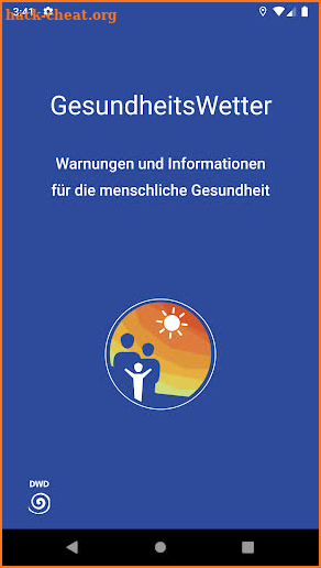 GesundheitsWetter screenshot