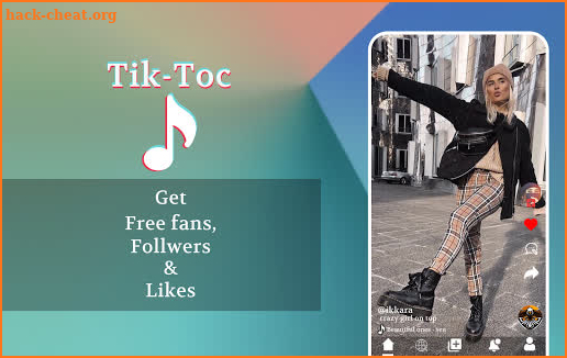 Get Fans Likes and Followers for TikTok Free screenshot