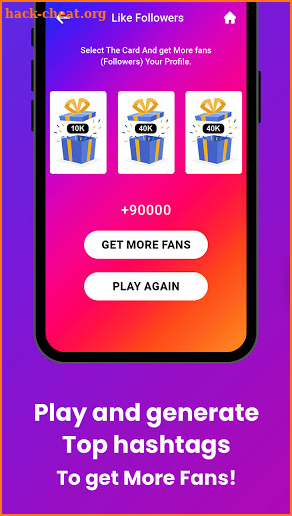 Get Free Fans Likes & Followers for instagram screenshot