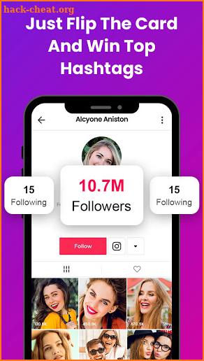 Get Free Fans Likes & Followers for instagram screenshot