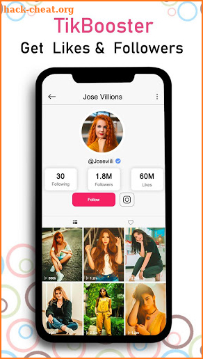 Get Like & Fans for Tik Tok : Tikbooster screenshot