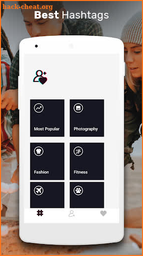 Get likes &  Real Follower for Tik Tok by Hashtags screenshot