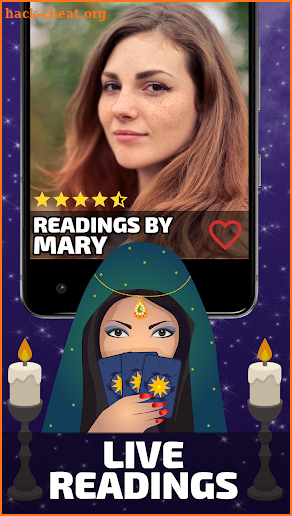 Get Psychic - Live Reading, Tarot Cards & Advisors screenshot