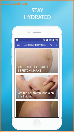 Get Rid of Body Stretch Marks screenshot